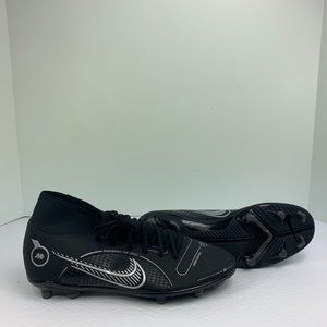New Nike Mercurial Superfly 8 Club MG Black Soccer Cleats DJ2904-007 Mens Size 9
